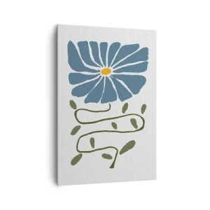 Obraz na plátne - Vetvičkou ku kvetu - 70x100 cm