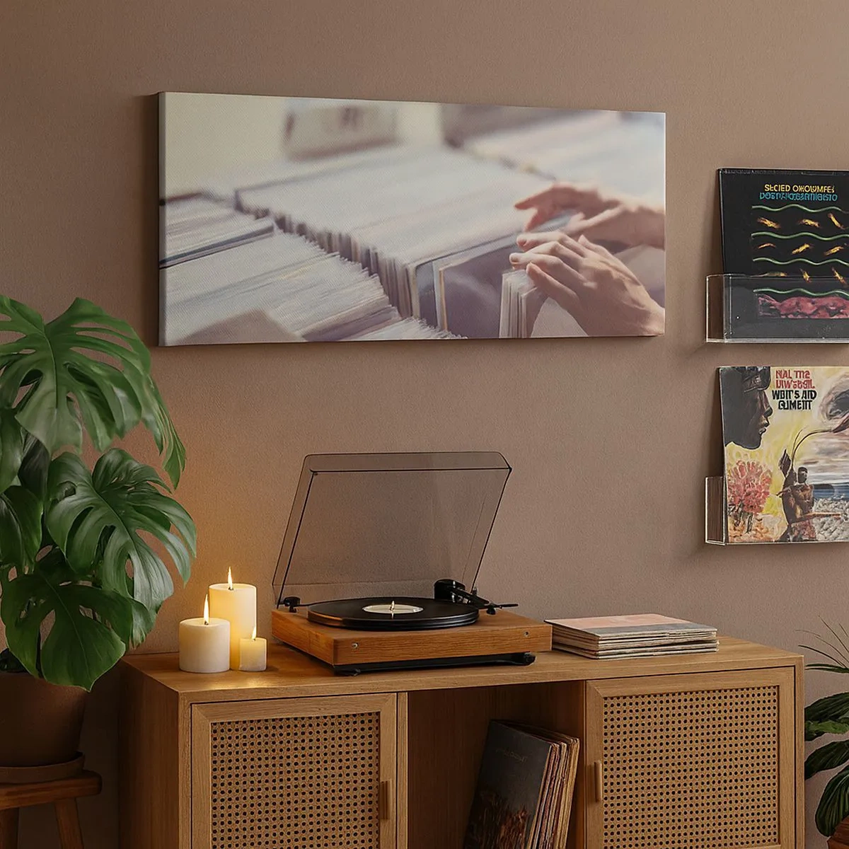 Obraz na plátne - Hľadanie emócií - 100x40 cm