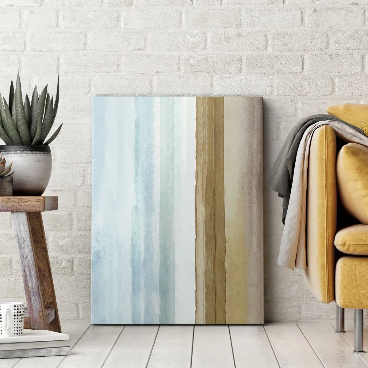 Obraz na plátne - Utešenie - 55x100 cm