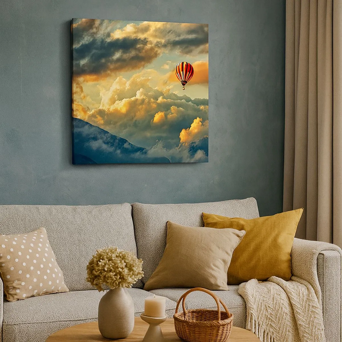 Obraz na plátne - Letím, lebo chcem - 30x30 cm