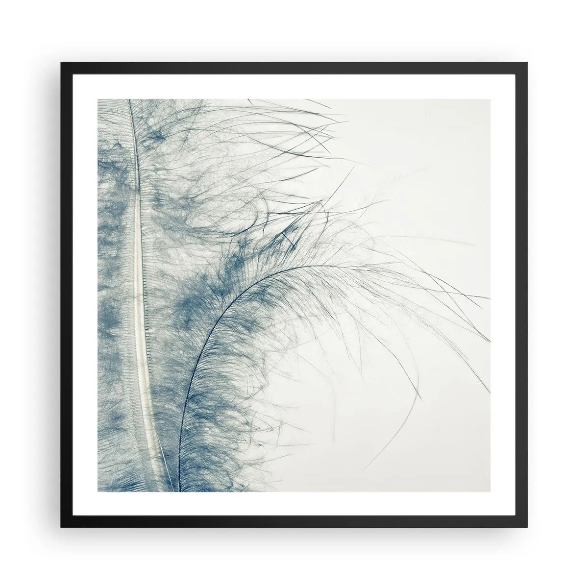 Plagát v čiernom ráme - Šepot prírody - 60x60 cm