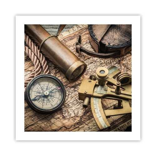 Plagát - Urči smer - 50x50 cm