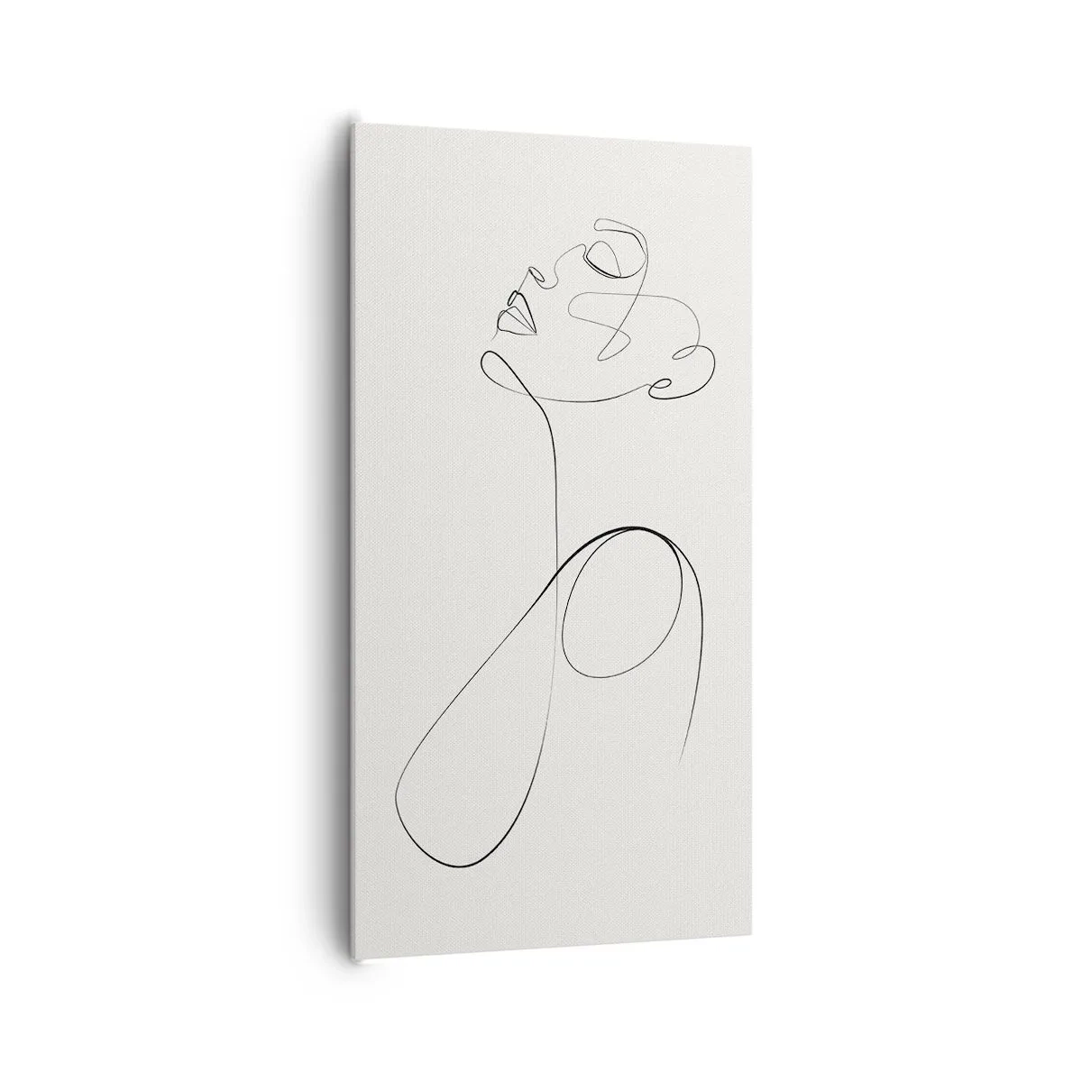 Obraz na plátne - Zamotaná v snoch - 65x120 cm