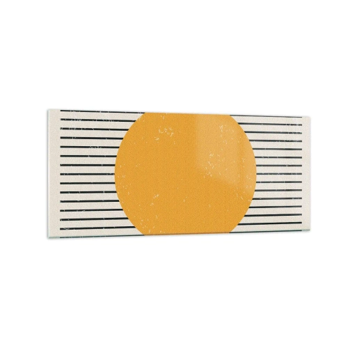 Obraz na skle - Sila jednoduchosti - 120x50 cm