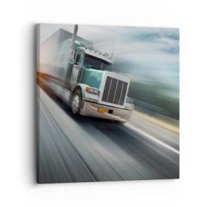 Obraz na plátne - Americký obor v rýchlosti - 30x30 cm