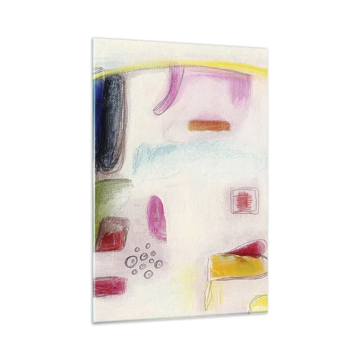 Obraz na skle - Viac konvexné ako konkávne alebo ploché - 80x120 cm