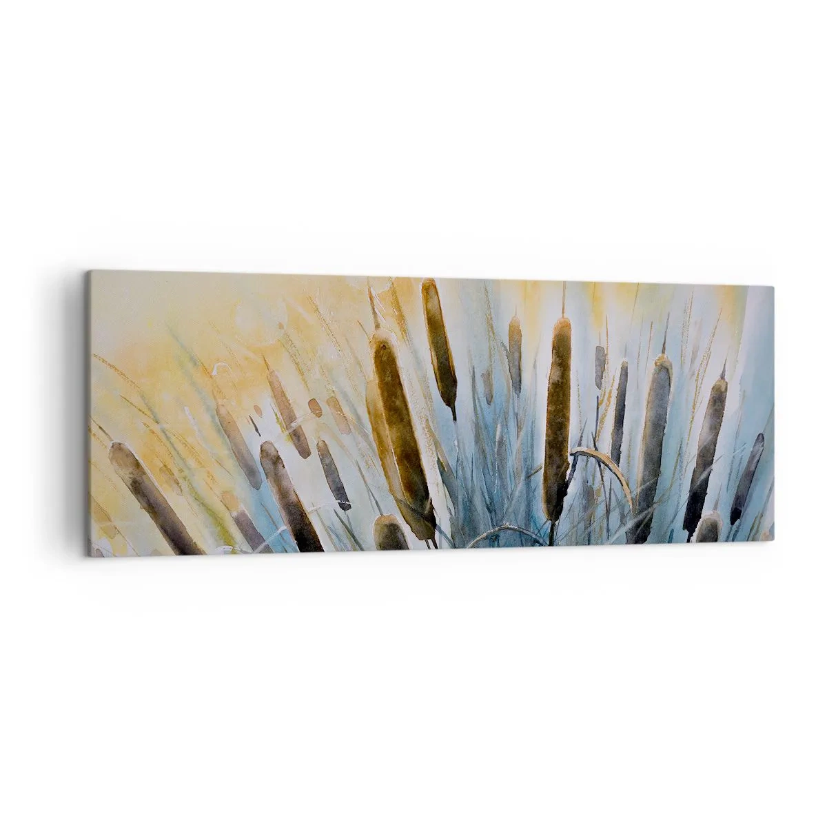 Obraz na plátne - Chlad vody, žiara slnka - 140x50 cm