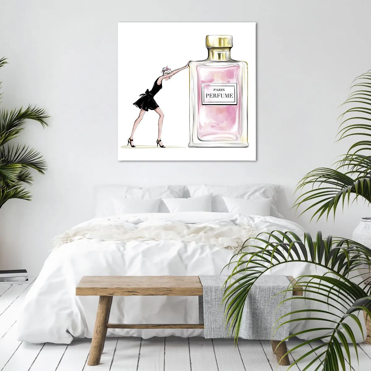 Obraz na plátne - Podstata ženskosti - 50x50 cm