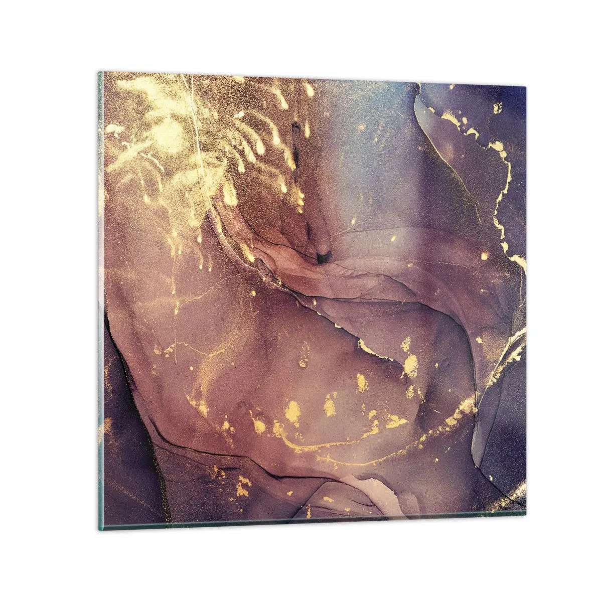 Obraz na skle - Hmota a duch - 70x70 cm