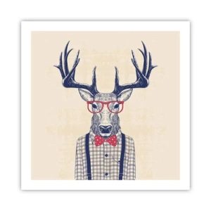 Plagát - Zábavná extravagancia - 60x60 cm