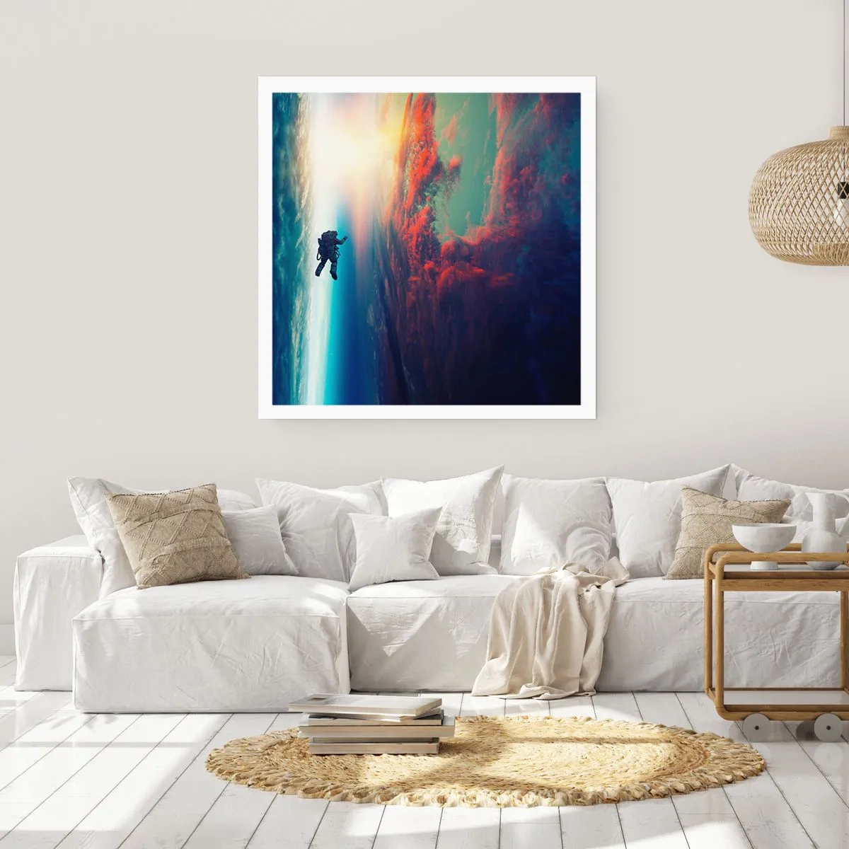 Plagát - Tvárou v tvár vesmíru - 50x50 cm