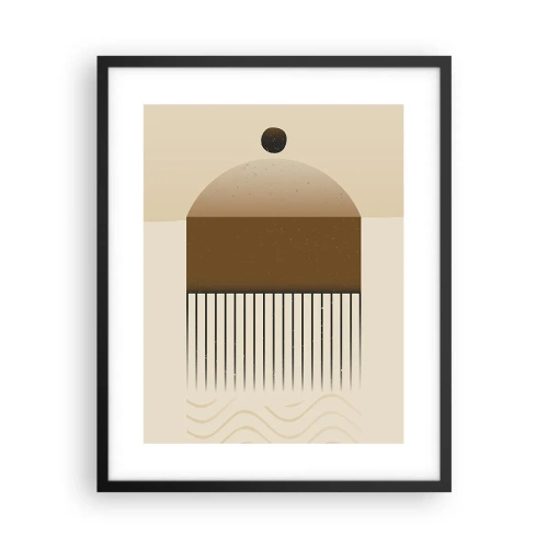 Plagát v čiernom ráme - Rôzne stavy - 40x50 cm