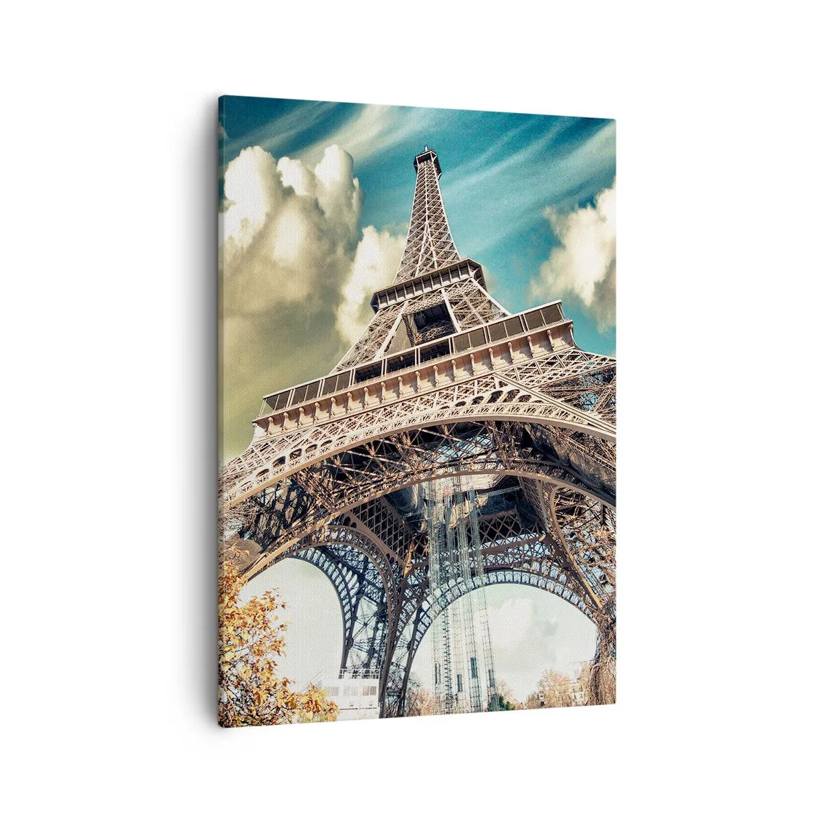 Obraz na plátne - A na jeseň v Paríži… - 50x70 cm