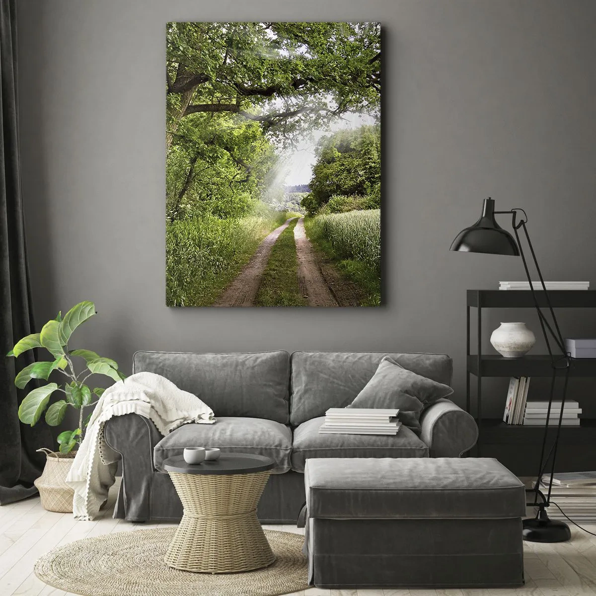 Obraz na plátne - Et in Arcadia ego - 65x120 cm