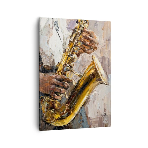 Obraz na plátne - Čas na sólovú hru - 50x70 cm