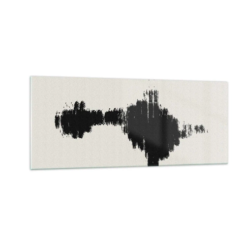 Obraz na skle - Vibrácie predstavivosti - 100x40 cm