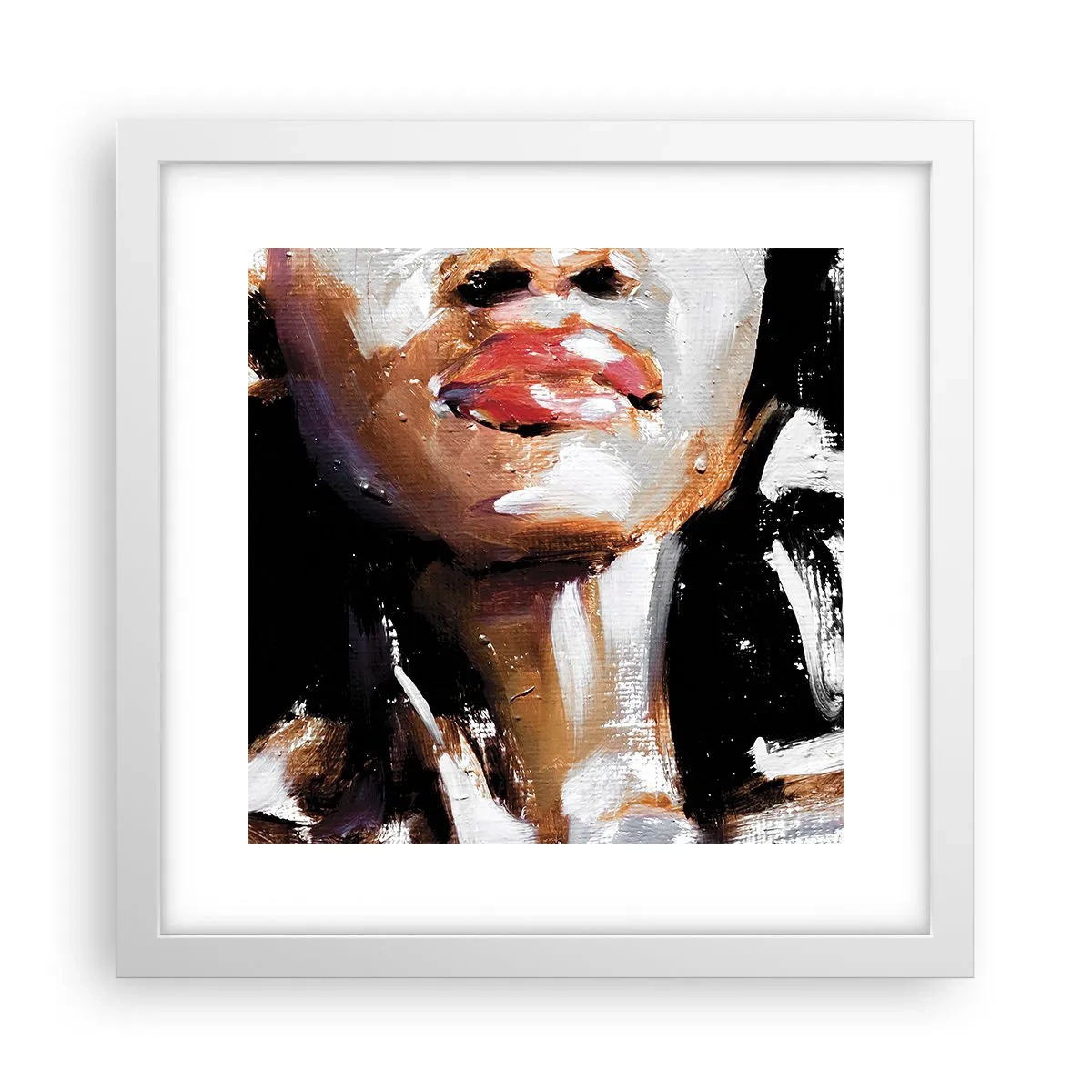 Plagát v bielom ráme - Hrdosť bez predsudkov - 30x30 cm