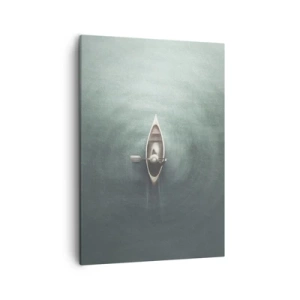 Obraz na plátne - Cez mesačné jazero - 50x70 cm