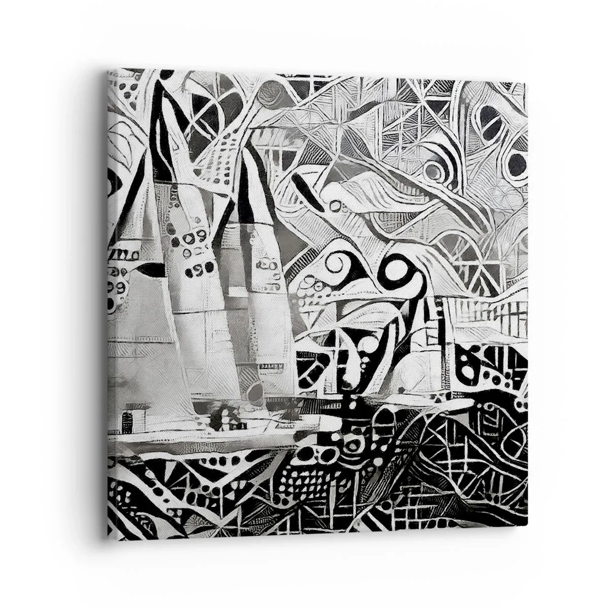 Obraz na plátne - Medzi vlnami - 30x30 cm