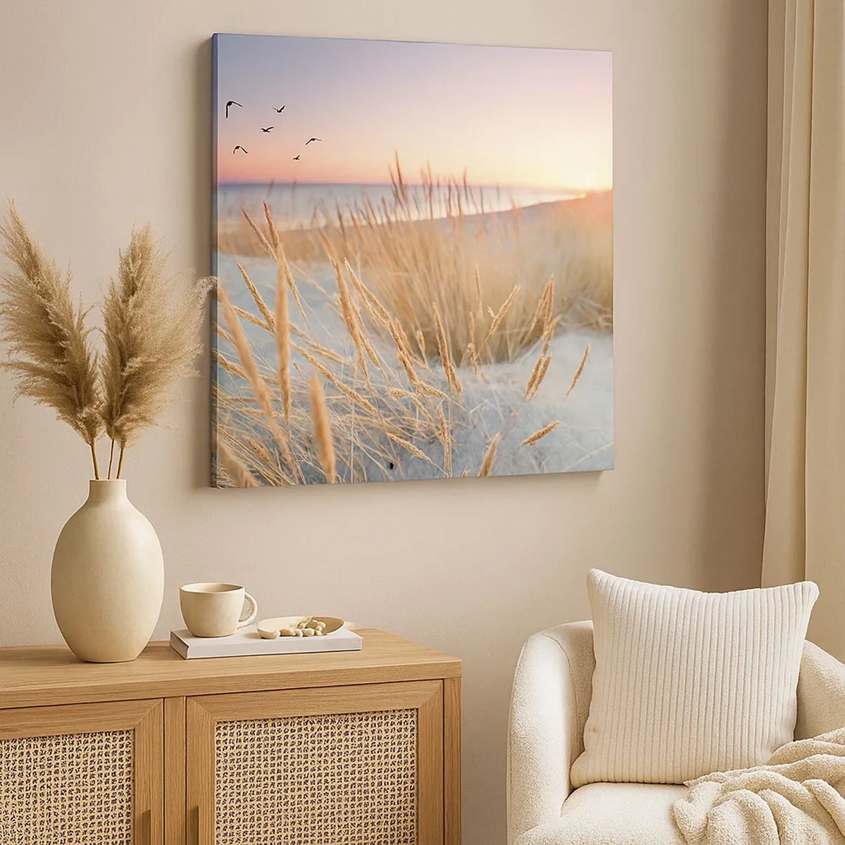 Obraz na plátne - Baltská uspávanka - 30x30 cm