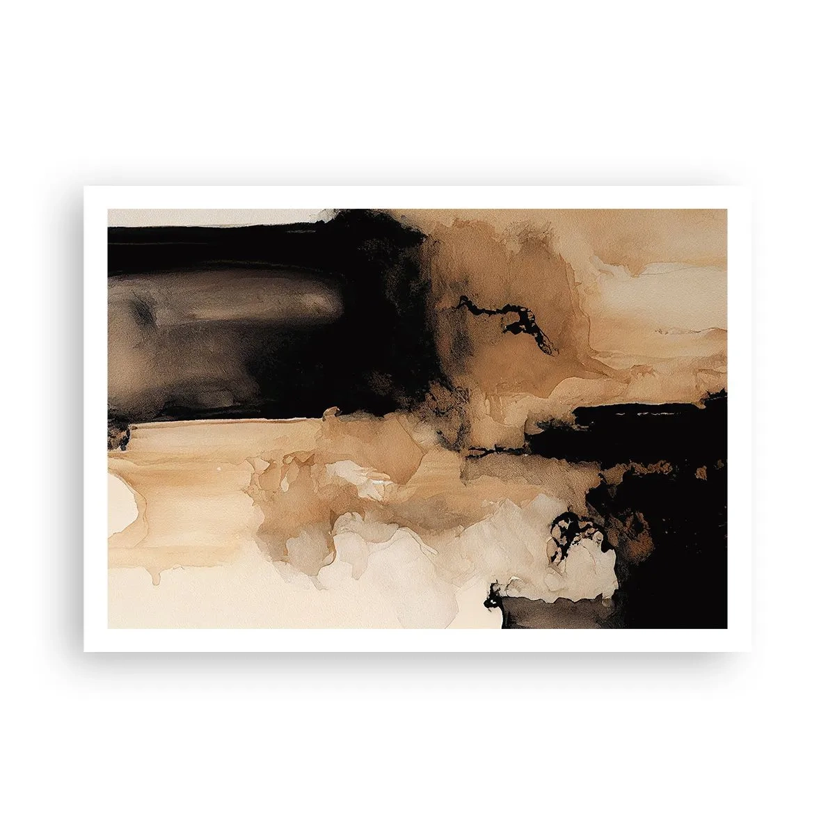 Plagát - Pútavá abstrakcia - 100x70 cm