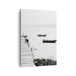 Obraz na plátne - Pri tichej a čistej vode - 70x100 cm