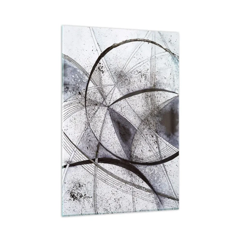 Obraz na skle - Futuristická fantázia - 80x120 cm