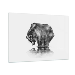 Obraz na skle - Je príjemné sa stretnúť s niekým blízkym - 100x70 cm