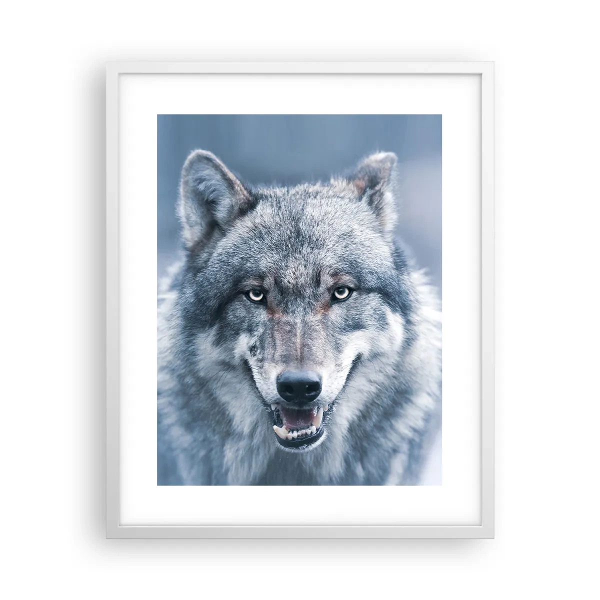 Plagát v bielom ráme - Prijmete túto výzvu? - 40x50 cm