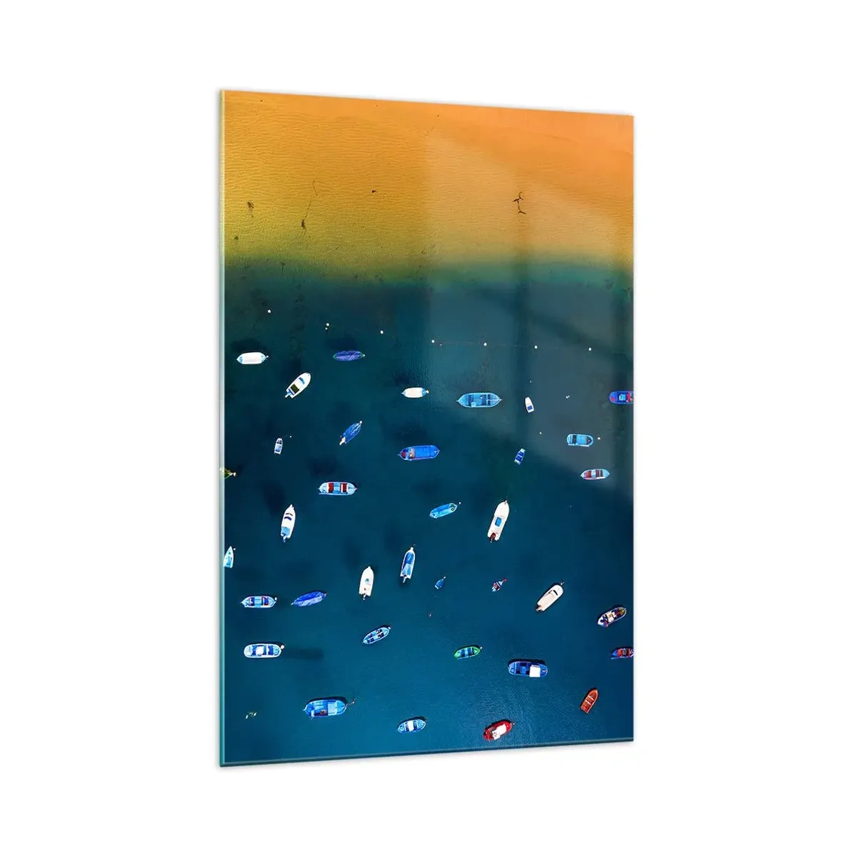 Obraz na skle - Prázdninová hra - 70x100 cm