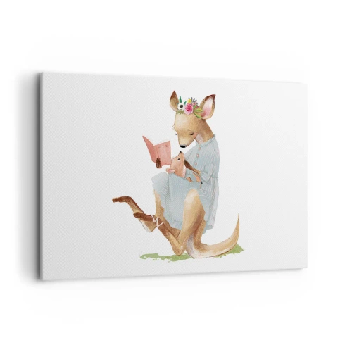 Obraz na plátne - Prečítaj mi, mama - 120x80 cm