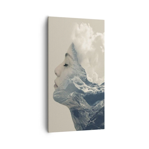 Obraz na plátne - Krása živlov - 55x100 cm