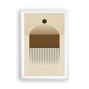 Plagát v bielom ráme - Rôzne stavy - 61x91 cm