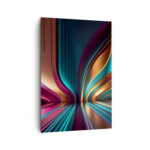 Obraz na plátne - Architektúra svetla - 70x100 cm