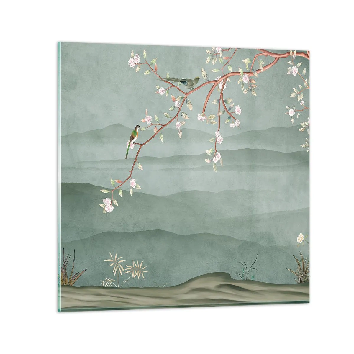 Obraz na skle - Jar je tu - 50x50 cm