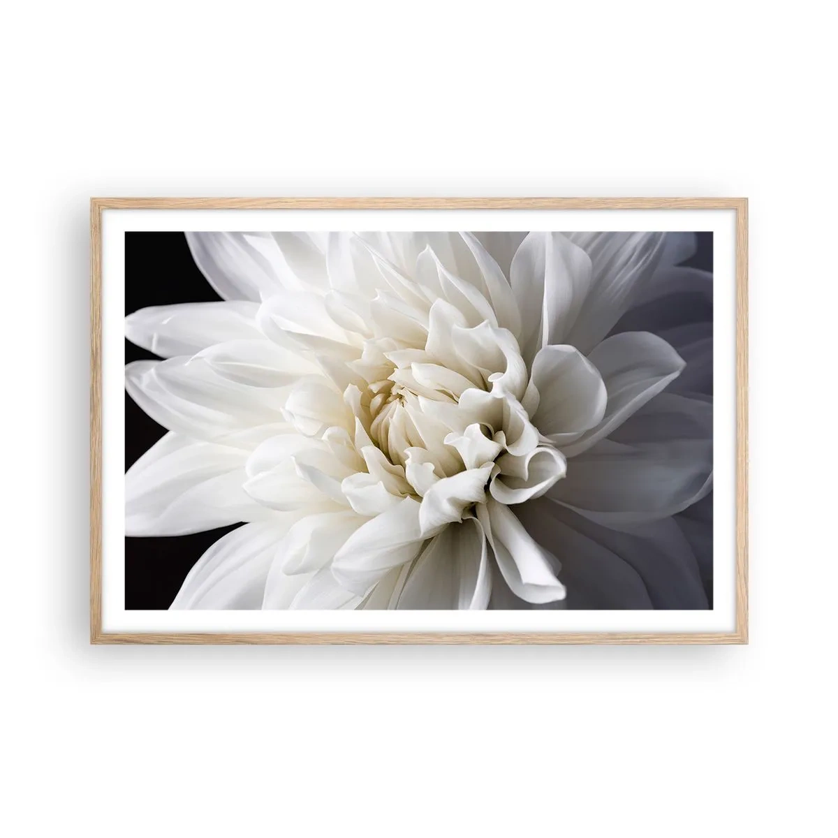 Plagát v ráme zo svetlého duba - Ráno s nevestou - 91x61 cm