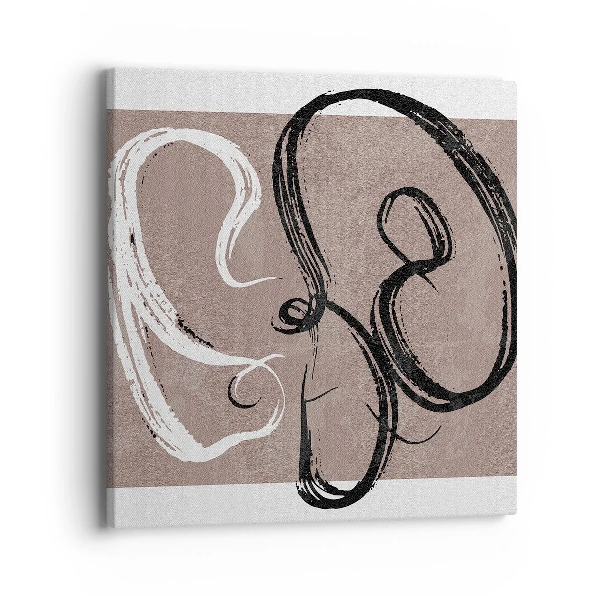 Obraz na plátne - Kompozícia – hľadanie úplnosti - 40x40 cm