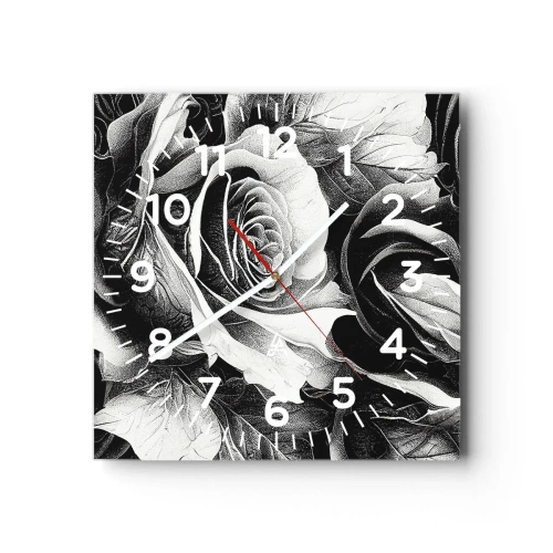 Nástenné hodiny - Navždy kráľovná - 30x30 cm