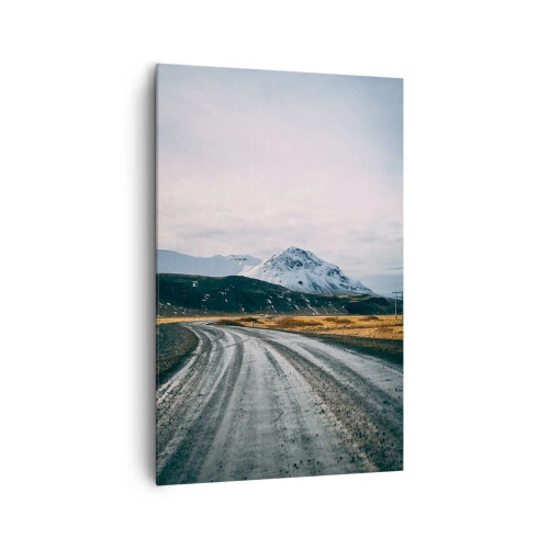 Obraz na plátne - V islandskom štýle - 80x120 cm