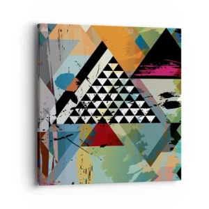 Obraz na plátne - Aké je to jednoduché - 40x40 cm