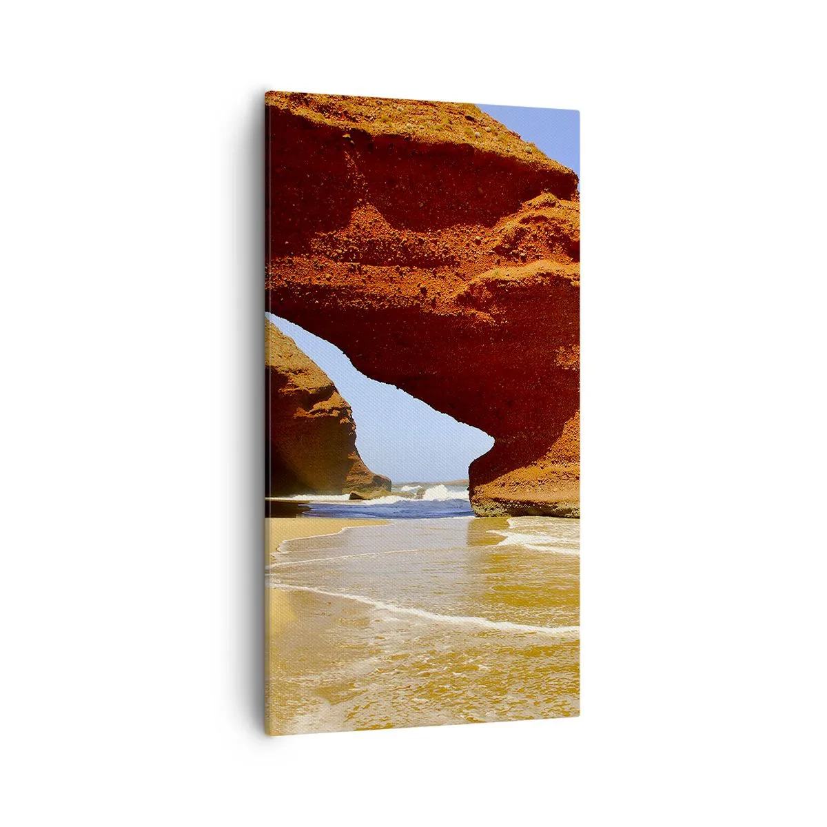 Obraz na plátne - Voda a vietor po tisíce rokov - 55x100 cm