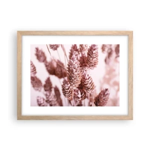 Plagát v ráme zo svetlého duba - Zdanlivo nenápadné - 40x30 cm