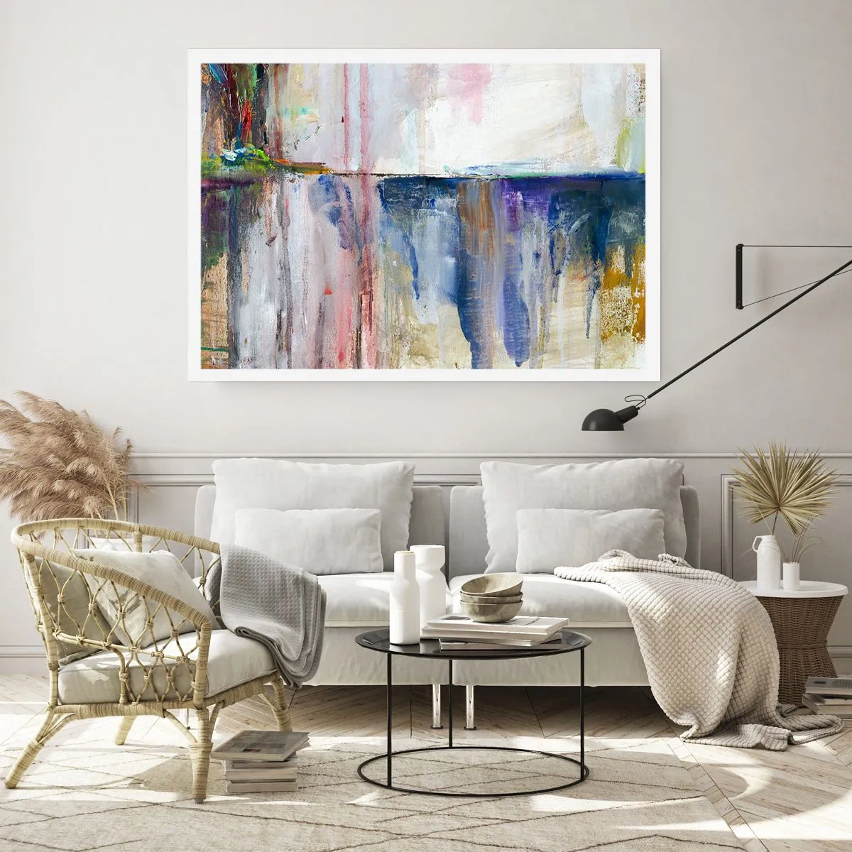 Plagát - Farebné dojmy a asociácie - 100x70 cm