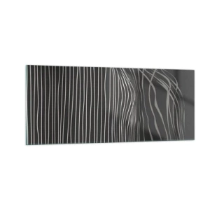 Obraz na skle - Rytmus a prízvuk - 100x40 cm