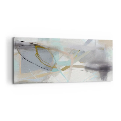 Obraz na plátne - Hmlistá abstrakcia - 100x40 cm