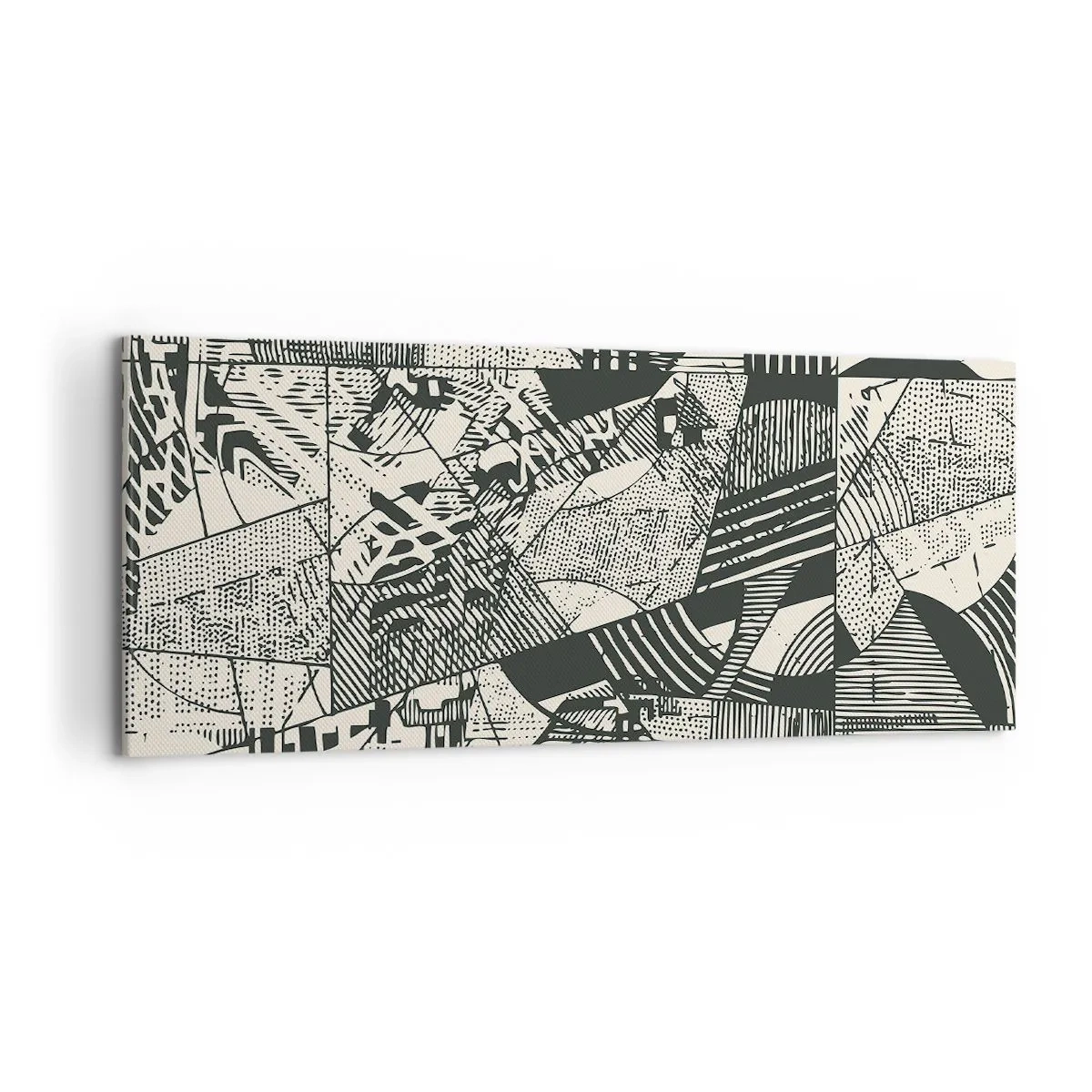 Obraz na plátne - Dynamika súčasnosti - 120x50 cm