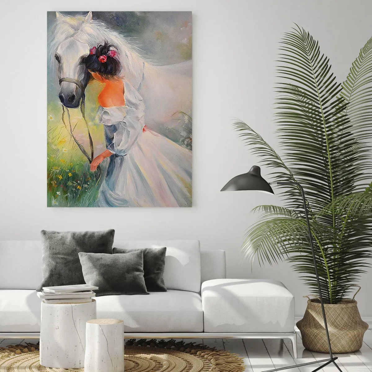 Obraz na skle - Ako z krásneho sna - 50x70 cm