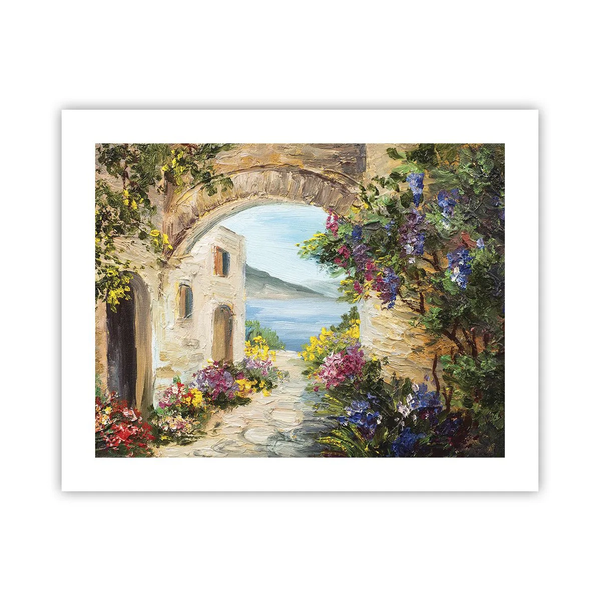 Plagát - Pôvab pobrežnej krajiny - 50x40 cm