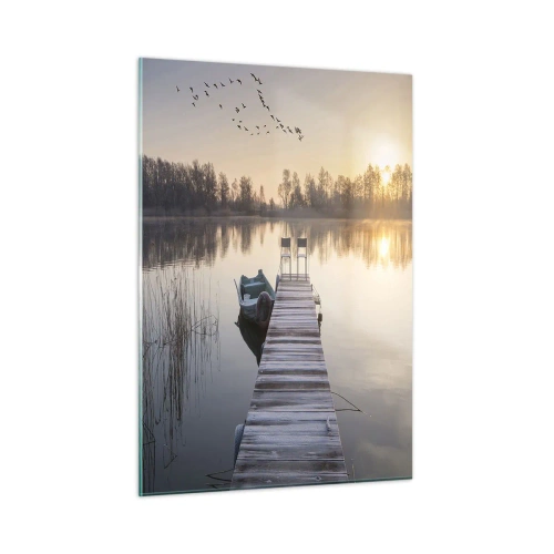 Obraz na skle - Časom sa vrátim - 50x70 cm