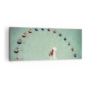 Obraz na plátne - Pozývame vás na zábavu - 100x40 cm